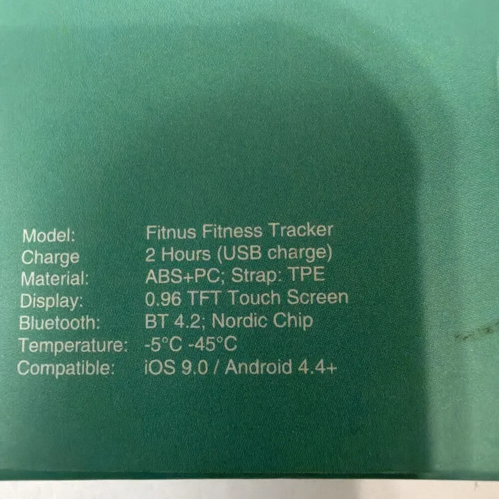 Fitnus new IN Box watch Fitness Tracker V1 original